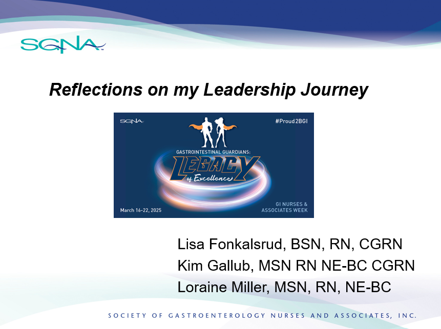 UPCOMING - Reflections on my Leadership Journey